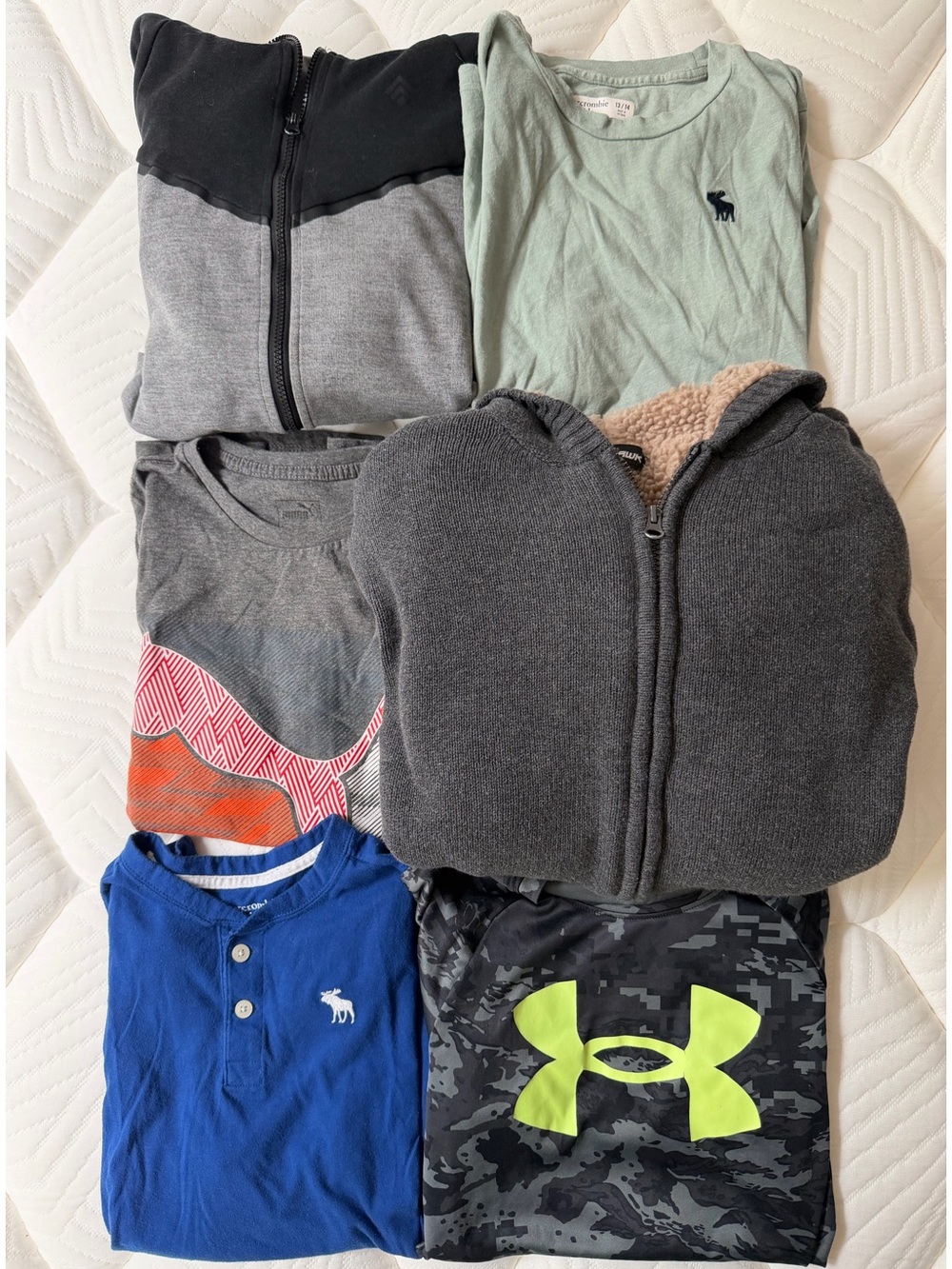 Brand Name Size 13-14 Youth Large Boy Back To School Mixed Lot Bundle